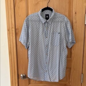 Insight - Men's Light Blue Patterned Shirt